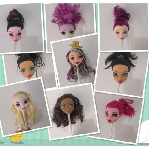 Plastic head of High School Doll Head Monster school Head Bulk Changing the Makeup Makeup Practice Baby Head