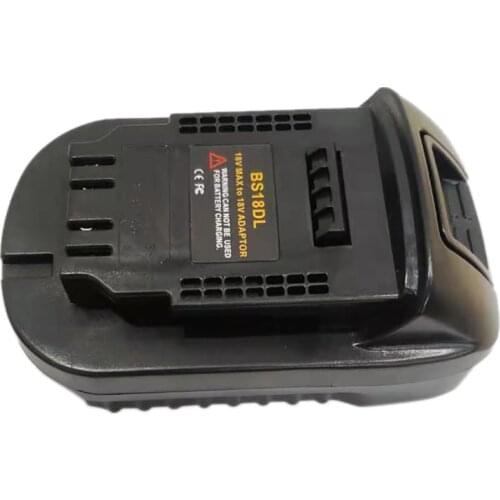 Top Deals BS18DL Battery Converter Adapter 18V to 18V for BAT609, BAT610, BAT611 to for Dewalt DCB200 Lithium Battery