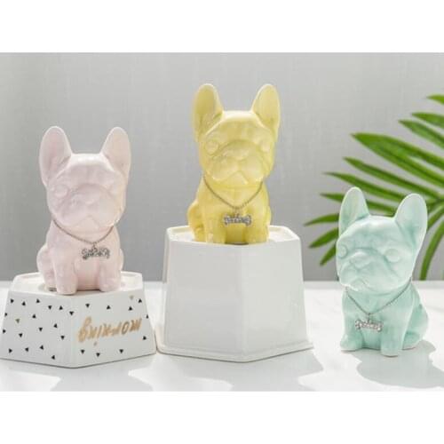 Crystal Epoxy Resin Mold 3D French Bulldog Silicone Mould DIY Crafts Ornaments Home Car Decorations Casting Tools Dropshipping