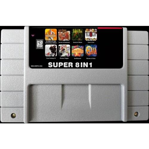 Super RPG 8 in 1 group 1 ( ALL English Language with battery saves!! )