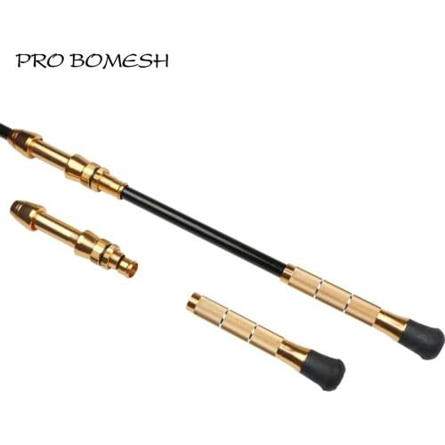 Pro Bomesh Heavy Duty Trolling Aluminum handle Gimbal reel seat Rod Building Component Repair boat rod DIY Accessory