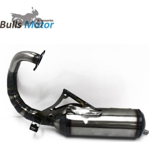 YMC Exhaust V8 style Racing 70-90cc (Dio-Elite) modified scooter full exhaust system KYMCO ZX SP SR for HONDA DIO ZX Exhaust