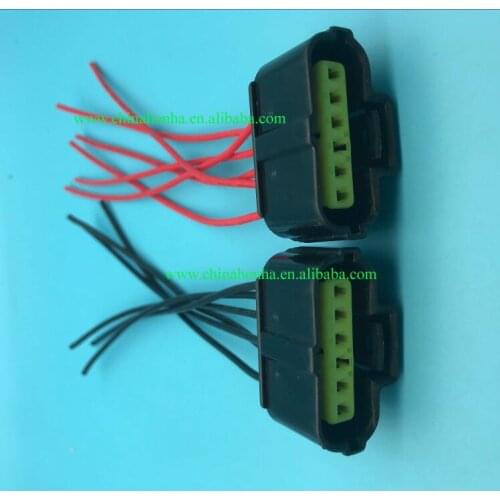 2/5/10/20 pcs 6 way Fuel Pump Sending Connector Accessories Wire Harness