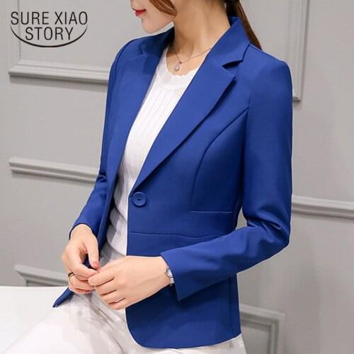 Abrigos mujer invierno 2021 long sleeve jacket women Formal slim Office Work outwear coat women Cardigan women jacket 1340 90