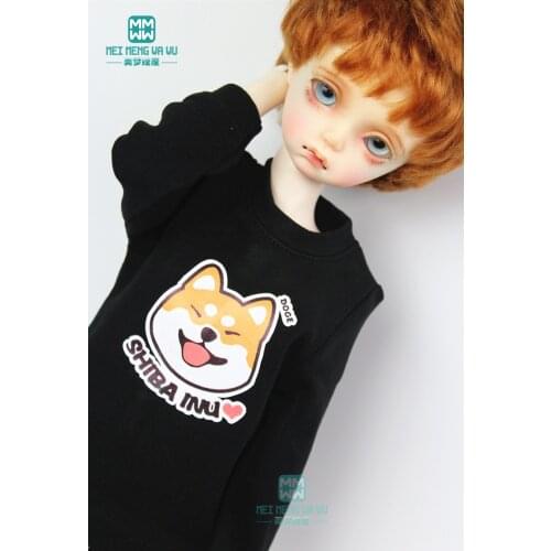 BJD accessories doll clothes for 1/4 BJD MSD girl and boy doll fashion sweatshirts casual pants