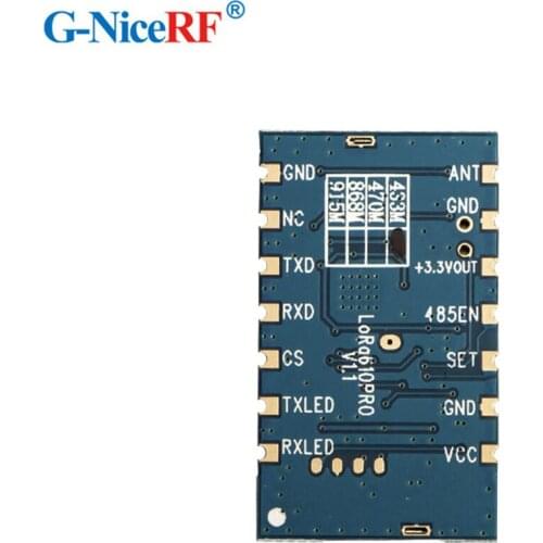 2pcs Lora610 470MHz TTL Interface 5km Long Range Transceiver Wireless Module +2pcs Rubber antennas