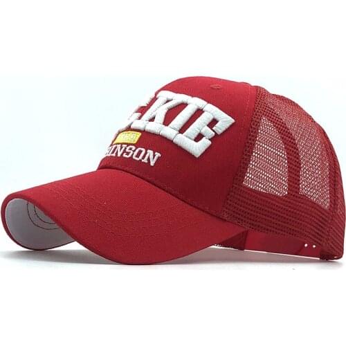 New Parent-child Children fishing Baseball Cap Summer Kids Sun Hat 3D Embroidery letters mesh boys girls snapback Caps