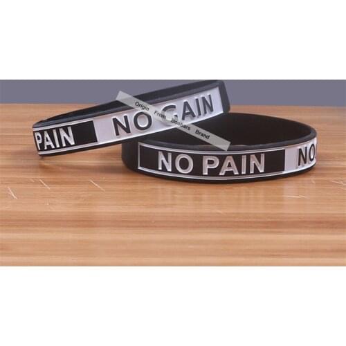 Hot sale 202x12x2mm adult size custom your own style embossed logo text words print and color filled in cheap silicon wristband