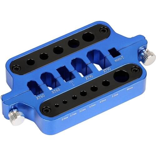 Metal Mini T Plug Connector Welding Station XT60 XT90 Soldering Tool 1PCS for RC Car Boat Drone Model