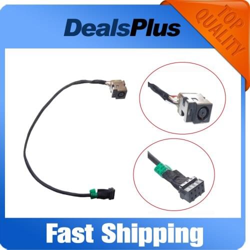 New DC Power Jack with Cable Socket For HP Pavilion M6-1000 M6-12000 M6-12005 M6-1225DX M7-1000 689145-SD1 689145-FD1 689145-YD1