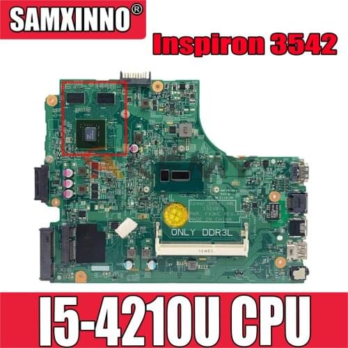 Original Laptop motherboard For DELL Inspiron 3542 Mainboard CN-08YP1D 08YP1D 13269-1 SR1EF I5-4210U N15V-GM-S-A2