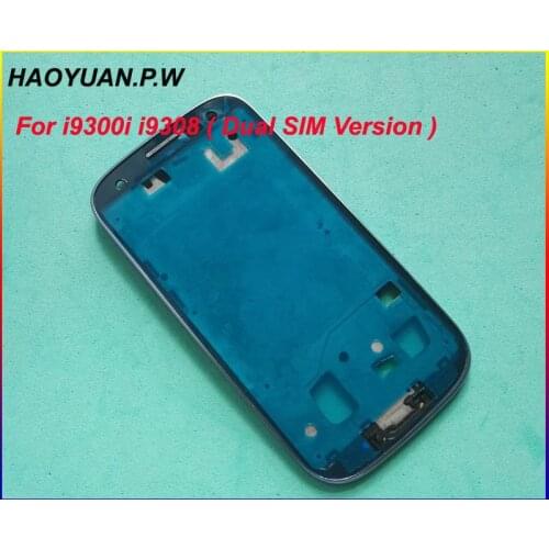 HAOYUAN.P.W Original Front Frame Bezel Housing Cover Panel Case for Samsung Galaxy S3 III i9300i i9308 ( Dual sim version )