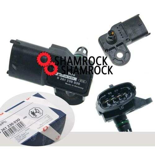 MAP Manifold Air Pressure Sensor OEM 0261230030/0261230245/0261230075 fo AALFA ROMEO FFIAT BRAVA QUBO BRAVO PUNTO LLANCIA OOPEL