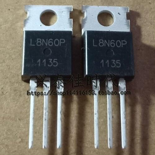 Original new 5pcs/ L8N60P 8A600V TO-220