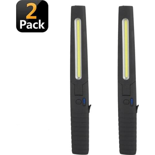 COB Work Light Rechargeable Foldable LED Work Lights With Magnetic Base 4 Modes Bright Portable Flashlight For Car Repairing