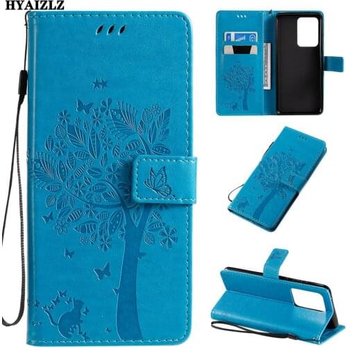 S20 Embossing Leather Case for Galaxy S20 Ultra S10 S8 S9 Plus S7 Edge Note 10+ 5G Flip Wallet Cover Full Body Protection Capa