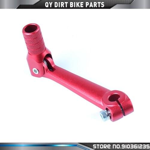 CNC Folding Aluminum Gear Shift Lever Gear Shift Lever Fit For Kayo T2 T4 T4L ATV Dirt Bike Pit Bikes Gear Lever Motorcycle