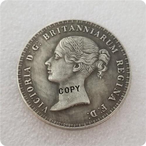 THE LION 1839 QUEEN VICTORIA 5 REPLICA COIN COPY