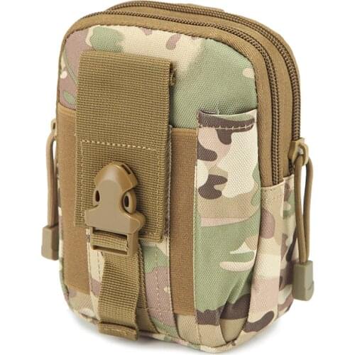 Men Outdoor Tactical Molle Pouch Belt Waist Pack Bag Phone Case Military Camping Climbing Running Hunting Small EDC Bags