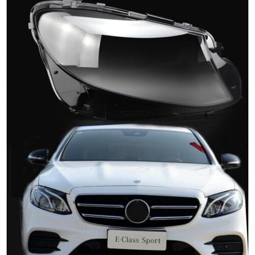 W213 E Class LENS lampshade Lens protection plastic Headlight cover for Mercedes-Benz w213 E200L E300L E320L E Class lens 2016