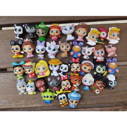 1pcs 3cm can choose Disney Doorables Princess Dolls Series 4 Cartoon Monsters Toy MINI SIZE Rare Collection No Dups Gift Kids