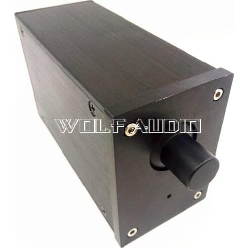 A0609 Black ChassisFull Aluminum Amplifier Enclosure/ mini AMP Case/ Preamp Box