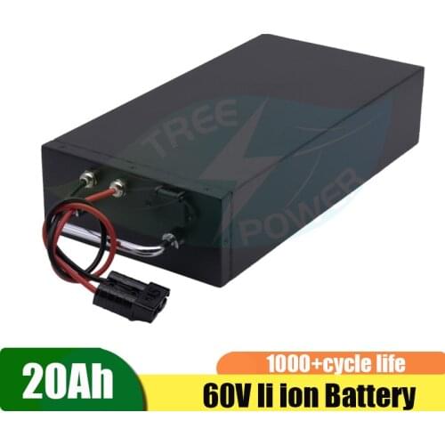 Citycoco scooter scooter battery 60v 20ah portable design lithium battery foot floor design + 5A charger