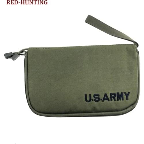 US Army Multicam ACU OD MUD Handgun Holster Pistol Carry Bag Pouch Pistol Hand Gun Soft Case