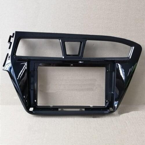 Car Fascia Navigation Fascias Dash Frame Kit For 9" Universal Android Multimedia Player For Hyundai i20 2015 2016 2017 2018