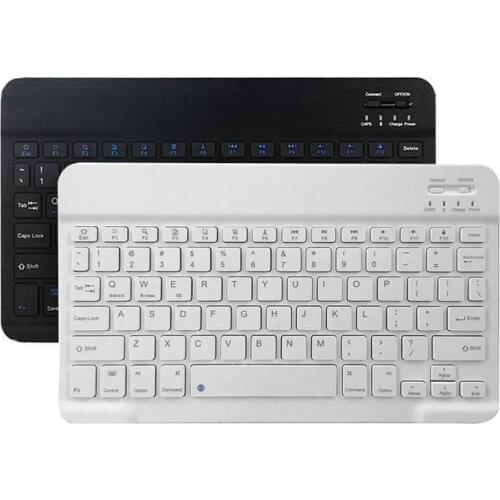 Bluetooth Wireless Keyboard Ultra-thin Mini Keyboard For Tablet Laptop Computer PC Notebook Mobile Phone Support Thai Dropship