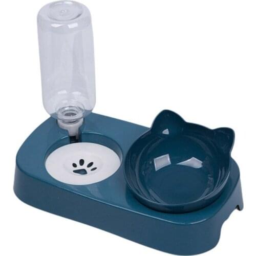 Food Dish Pet Bowl Cat Bowl Dog Water Feeder Bowl Cat Kitten Drinking Fountain Automatic Water Feeder for Cat Dog #0