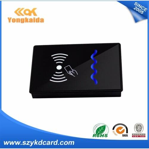 Factory price RFID Black box 125khz wireless rfid proximity ID card reader for attendance system