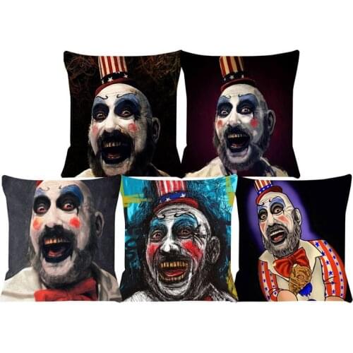 Cushion Cover Stills Pillow For Chairs Home Horror Movie Decorative Cushions For Sofa Throw Pillow Cover SJ-110