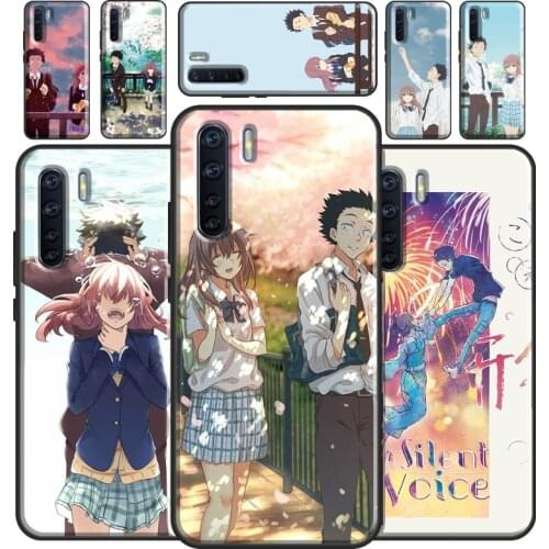 A Silent Voice Anime Love Phone Case For OPPO A53 2020 A5 A9 A31 A52 A72 A92 A83 A91 A93 A1K A15 A3S A5S F5 F7 Cover