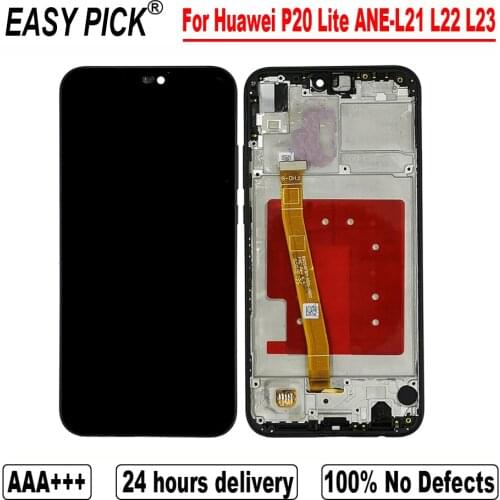 For Huawei P20 Lite ANE-L21 ANE-AL03 ANE-L23 ANE-L22 ANE-L02 LCD Display Touch Screen Digitizer Assembly Replace Repair Parts