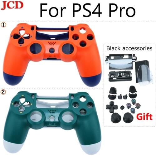 JCD For DualShock 4 pro Full Set Housing shell Repair buttons Case For PlayStation 4 Pro PS4 Pro Controller Cover for JDM-040
