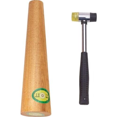 K3ND Bracelet Mandrel Shaping Bangle Bracelet Sizer Tool with Mallet Measure Gauge