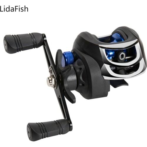 LidaFish AK200 Series Baitcasting Reel 7.2:1 Ultra-Light 8KG MAX Drag Power Casting Fishing Right Left Hand Fishing Reel