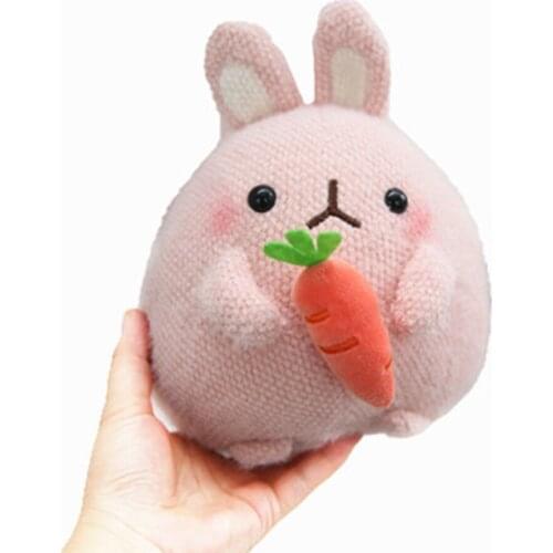Bunny 20cm plush toys holding carrots little white rabbit dolls fruit rabbit holding pillows to give girls children gifts