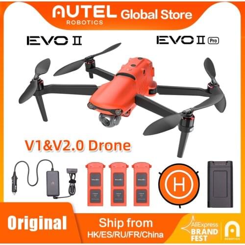 Autel Robotics EVO II/Pro 8K 6K RC Drone V1/V2 Version 3-Axis Gimbal 40min Flight Quadcopter with 1” CMOS Camera 60fps HD Video