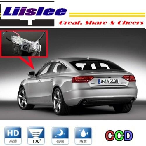 Liislee Car Camera For Audi A5 S5 RS5 2008~2014 High Quality Rear View Back Up Camera For PAL / NTSC to Use | CCD With RCA