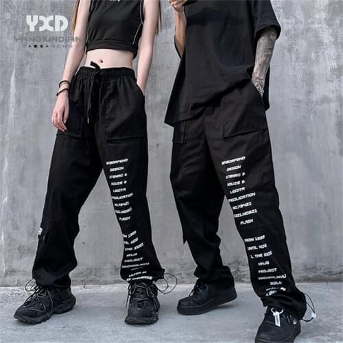 Men clothing mens streetwear hip hop pants man loose drawstring sport joggers sweatpant new korean fashion track pants trousers