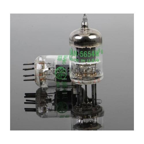 New 2PCS/lot GE 5654W Tube Upgrade 6J1 / 6m1 / EF95 / 403A / 6AK5 / 403B / CV4010