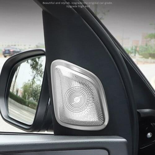 Front speaker cover trim for Mercedes GLE W167 350 450 500e gls w167 450 500 550 x167 interior decoration accessories