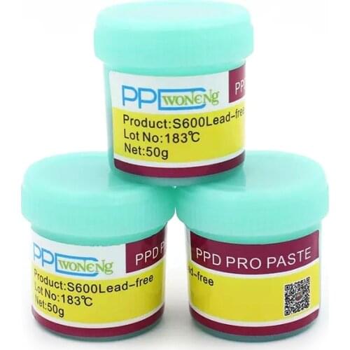 PPD 50g low-temperature solder paste S600 S260 degrees of low melting point CPU tin solder paste mud