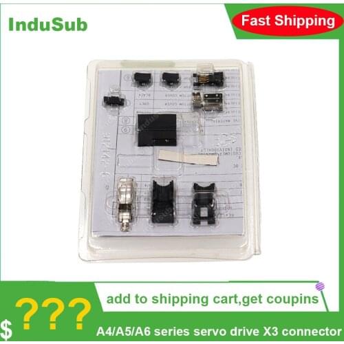 DVOPM20025 2013595-1 A4/A5/A6 Series Servo drive X3 Connector