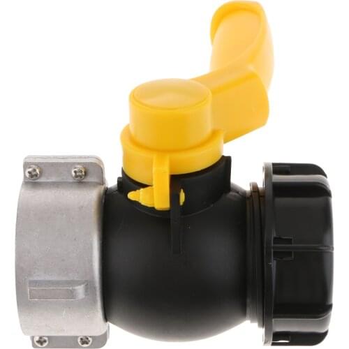 1000L IBC Tote Valve Adapter Connector IBC Tank Container Fitting Hose, (62mm to 55mm) Thread