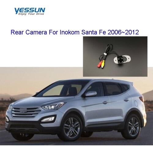 Yessun Car Rear View Camera For Inokom Santa Fe 2006~2012 For santa fe HD Night Vision Reverse Camera IP67 DC 12V camera