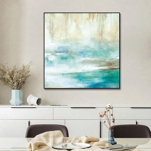 100% Hand Painted Modern Abstract Oil Painting Landscape Modern Simplicity Wall Art Picture Canvas Painting For Home Decor