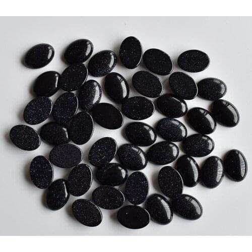 2020 high quality blue sand stone Oval CAB CABOCHON 13x18mm beads for jewelry accessories making wholesale 50pcs/lot free